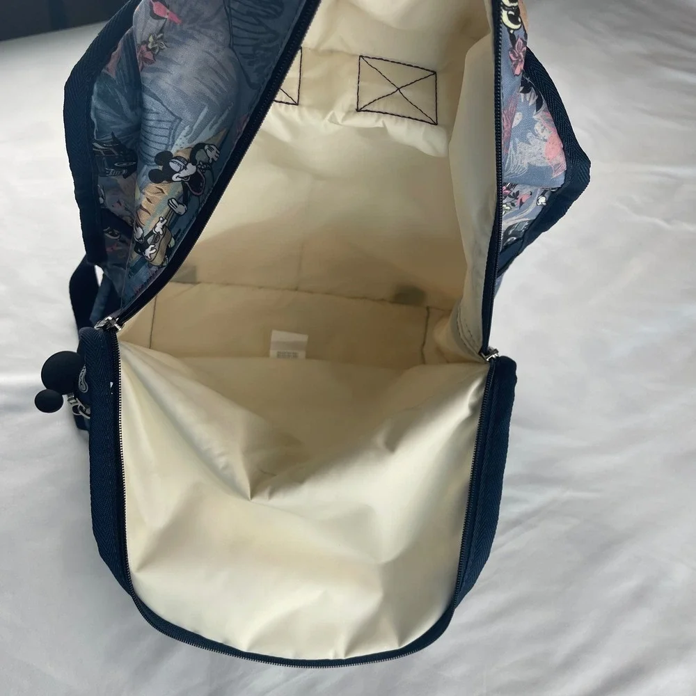 LeSportsac Disney Mickey Paradise‎ Mini Backpack & Pouch Japan Exclusive